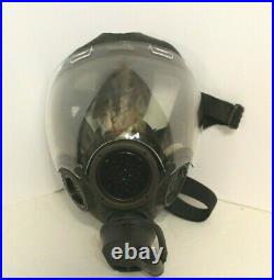NEW MSA 10051287 MD Millennium Riot Control Gas Mask Medium Clear