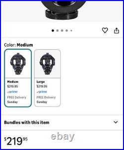 NEW Mira Safety MD-1 Gas Mask Child size M Gas Mask, Emergency Respirator