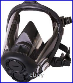 New! 769000 Reusable Full Face Respirator Protective Gas Mask Facepiece Medium