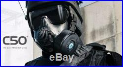 New AVON Protection C50 Twin Port CBRN Respirator GAS MASK w Tinted LensNot M50