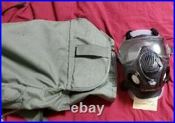 New Avon M50 Gas Mask Full Face Respirator + Case size SMALL