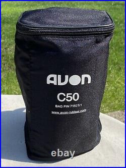 New Avon Protection C50 Twin Port CBRN Gas Mask Respirator with Bag Size Large