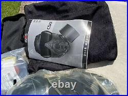 New Avon Protection C50 Twin Port CBRN Gas Mask Respirator with Bag Size Large