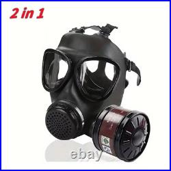 New MF14/87 Respirator, Full Face Gas Mask with Activated Carbon Filter for Vapo