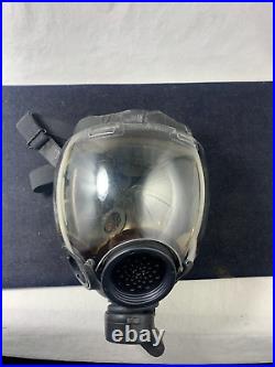 New MSA Millenium Respirator Riot Gas Mask with Outsert and New Canister MEDIUM