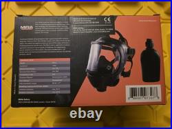New Open Box Mira Safety Gas Mask Cm-6m Full Face Respirator
