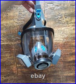 New! Russian Army Gas Panoramic mask Unix 5100 Black+ 3 filter
