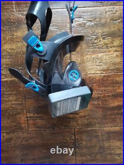 New! Russian Army Gas Panoramic mask Unix 5100 Black+ 3 filter