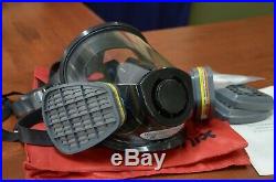 New Russian panoramic Gas Mask MAG-2, Black with 2 Filter