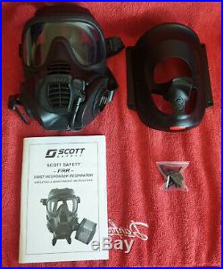 New Scott FRR First Responder Respirator GSR Gas Mask NATO ABEK2 P3 Filter NBC 3