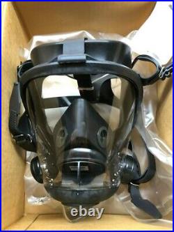 New Survivair Opti-fit Gas Mask Respirator 7730 Plus A Cbrn Canister