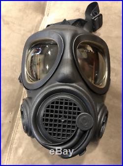New old stock Forsheda A4 F2 S small respirator gas mask with MSA CBRN NBC filter