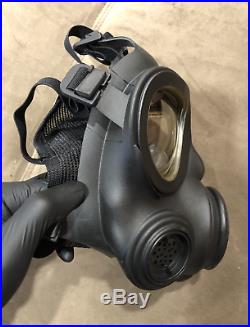 New old stock Forsheda A4 F2 S small respirator gas mask with MSA CBRN NBC filter