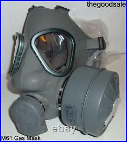NewithOld Stock Finnish M65 Military Gas Mask, Respirator(NO FILTER INCLUDED)Medium