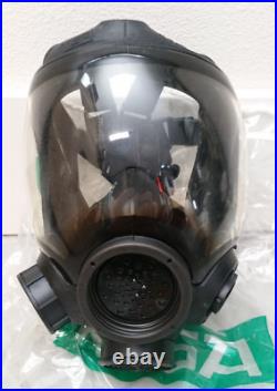 NewithOpen Box MSA Advantage 1000 Gas Mask with 1 Sealed P100 Filter, Cap, Sz Medium
