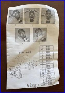 North 54401 NBC Gas Mask