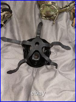 North 7600 series Full Face Respirator With (2) gas filters/paticulate
