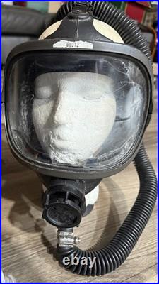 North Black Gas Mask Respirator With Foam Mannequin Head