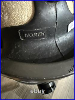 North Black Gas Mask Respirator With Foam Mannequin Head