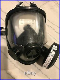 North Safety 5400 54501 NEW CBRN full face Gas mask Respirator 40mm NATO MED/LG