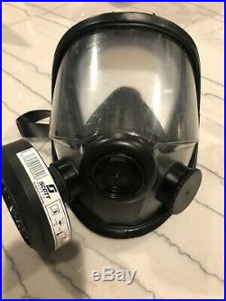 North Safety 5400 54501 NEW CBRN full face Gas mask Respirator 40mm NATO MED/LG