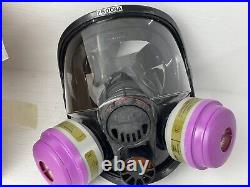 North by Honeywell 760008A Series 7600 Full Facepiece Respirator, Medium/Large