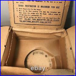 Oct 15, 1942 The Civilian Gas Mask/Respirator With Box And Instructions (CL)