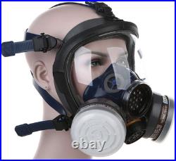 Organic Vapor Respirator full face gas mask with Activated Carbon Air Filter