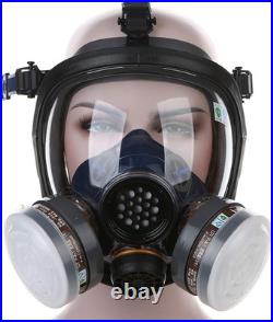 Organic Vapor Respirator full face gas mask with Activated Carbon Air Filter
