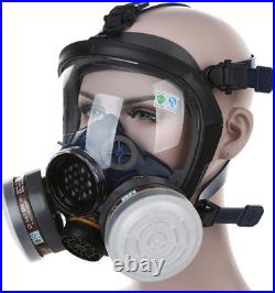 Organic Vapor Respirator full face gas mask with Activated Carbon Air Filter