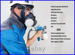 Organic Vapors Full Respirator Mask Gas Mask Spray Paint Chemical Formaldehyd
