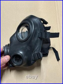 Original British AVON FM12 RESPIRATOR GAS MASK SIZE 2