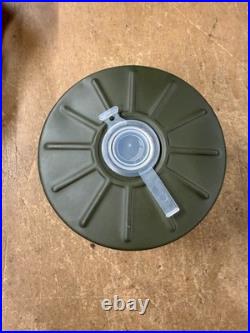 Original British AVON FM12 RESPIRATOR GAS MASK SIZE 2 with filter