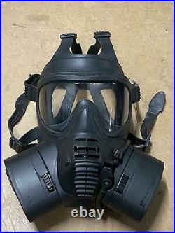Original British Army Scott GSR General Service Respirator Gas Mask With Filters