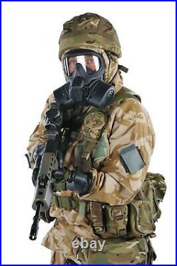 Original British GSR Gas Mask, General Service Respirator+filter+case/bag