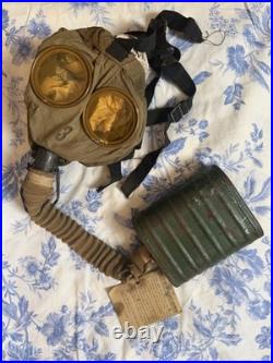 Original US Army WWI M1917 Small Box Respirator (SBR) Gas Mask 3