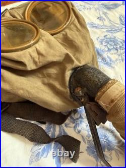 Original US Army WWI M1917 Small Box Respirator (SBR) Gas Mask 3