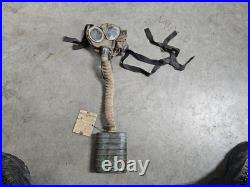 Original WW1 U. S. Army Small Box Respirator Gas Mask & Filter With Instructions