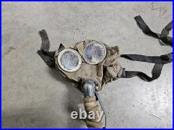 Original WW1 U. S. Army Small Box Respirator Gas Mask & Filter With Instructions