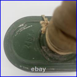 Original WW1 U. S. Army Small Box Respirator Gas Mask & Filter With Instructions