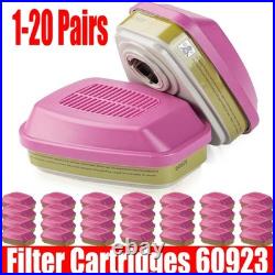 P100 Respirator Cartridge, 60923 P100 Respirator Filter, Against Organic Vapors