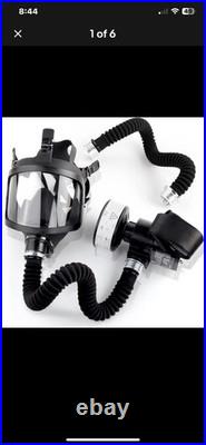 PAPR, Powered Air Purifying Respirator with 40mm Gas Mask Filters