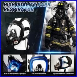 PAPR Respirator System Gas Mask Portable Electric Powered Air Purifying, NEW