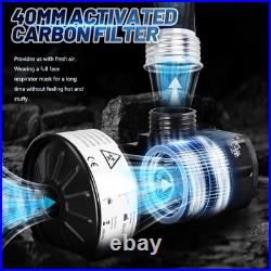 PAPR Respirator System Gas Mask Portable Electric Powered Air Purifying for R