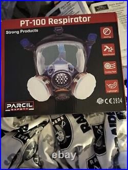 PARCIL Distribution PD100 Respirator Full Face Gas Mask-Standard ASTM E2952-17