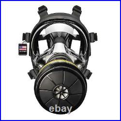 Parcil Safety NB-100V Full Face Respirator Gas Mask with Voice Amplifier