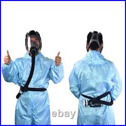 Portable Electric Respirator Supplied Air Full Face Gas Paint Spraying Chemical