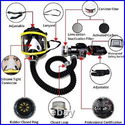 Portable and Reusable Head-mounted Full Face Respirator