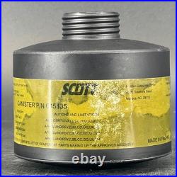 ProMask Scott Gas Mask With Respirator & Canister Full Face Carrying Bag Black