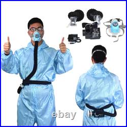 Pro Electric Constant Flow Supplied Air Fed Half Face Gas Mask Respirator System